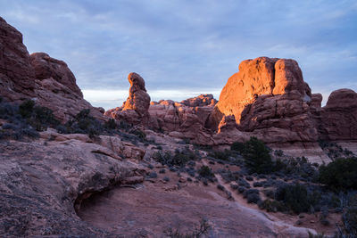 Rock formations