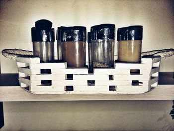 Close-up view of kitchen