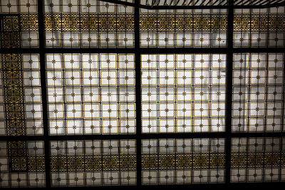 Directly below view of skylight at stadtbad neukolln