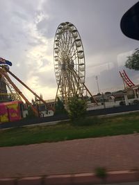 Ferris wheel against sky