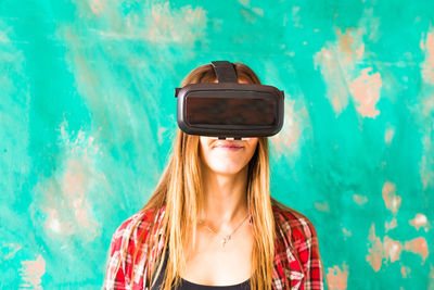 Young woman using mobile phone