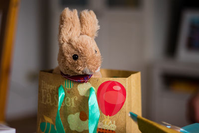 Close-up of stuffed toy