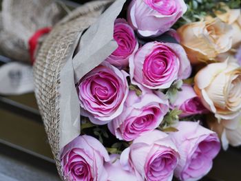 Close-up of pink roses