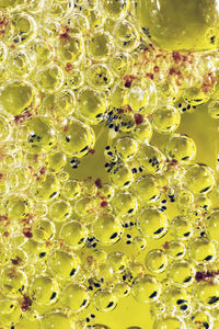 Full frame shot of bubbles