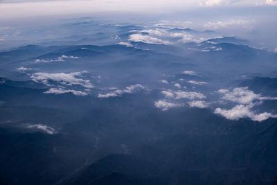 Low angle view of mountain against sky