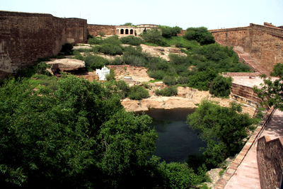 View of historic building against sky