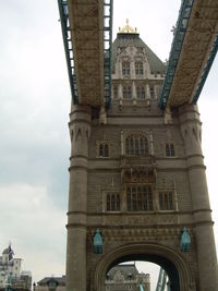 Low angle view of historic building