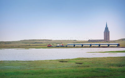 Built structure in water