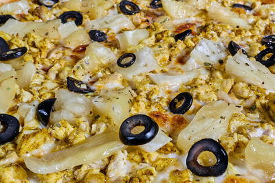 Full frame shot of food