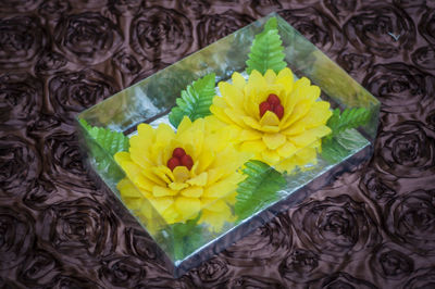 Close-up of multi colored flowers