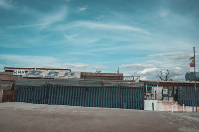 Buildings in city against sky