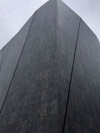 Low angle view of modern building against sky