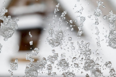 Full frame shot of water drops