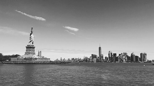 City skyline against sky