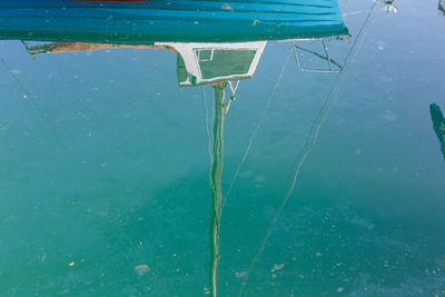 Close-up of swimming pool