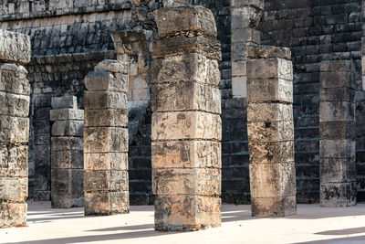 Columns of old ruins