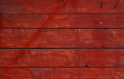 Full frame shot of wooden table