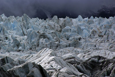 Scenic view of snow landscape