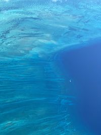 Aerial view of sea
