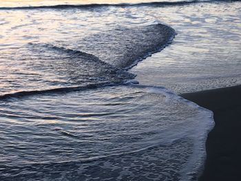 Close-up of wave in sea