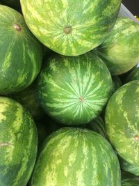 Close-up of fruits for sale in market