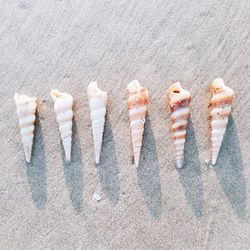 High angle view of ice cream