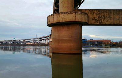 Built structure against cloudy sky