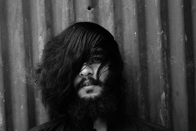 Close-up of young woman