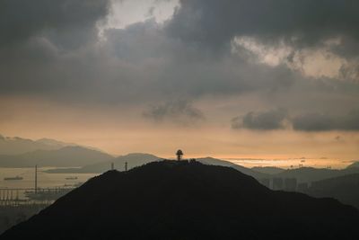 The view from lion rock hong kong