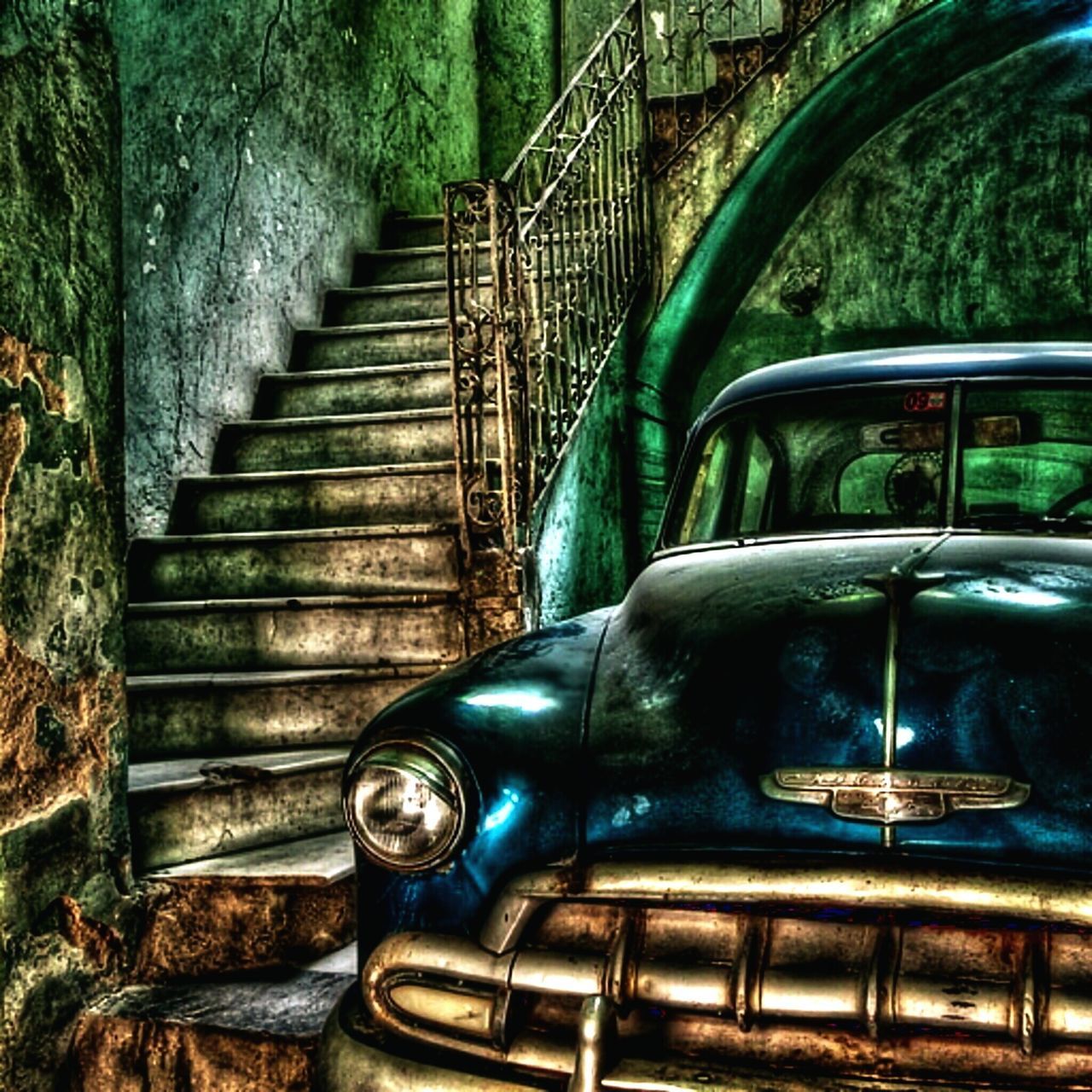 transportation, abandoned, old, metal, steps, the way forward, railing, built structure, steps and staircases, obsolete, day, staircase, deterioration, no people, absence, architecture, rusty, mode of transport, diminishing perspective, run-down