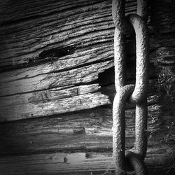 Close-up of wooden plank