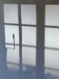 Shadow of window on wall