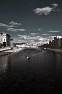 View of city at waterfront