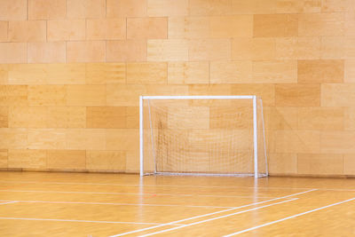 View of basketball court