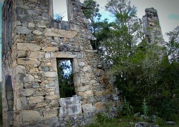 Low angle view of old building