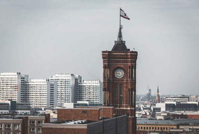 View of buildings in city