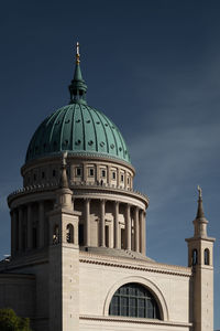 Low angle view of building against sky