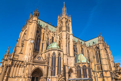 Low angle view of cathedral against sky