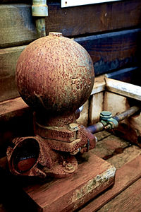 Close-up of rusty metal