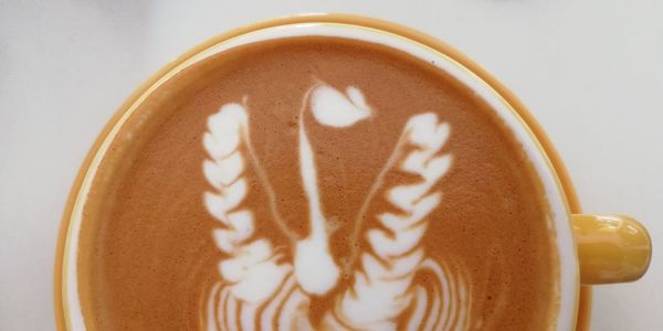 Close-up of coffee in cup