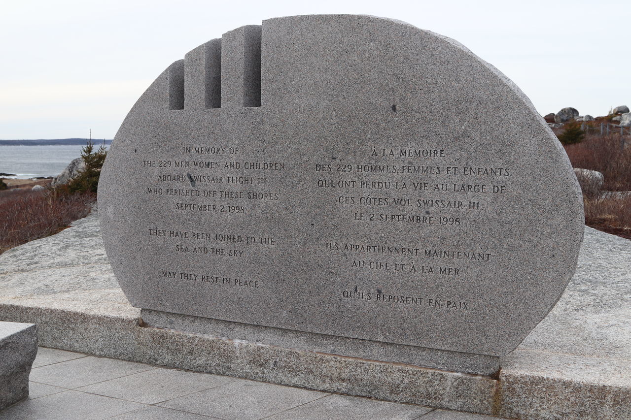 CLOSE-UP OF CEMETERY AT SEASIDE