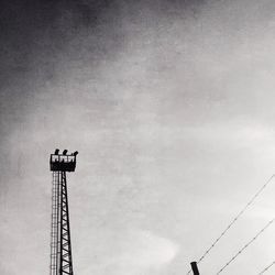Low angle view of building against sky