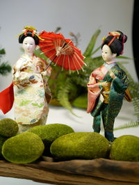 Sculpture of toys