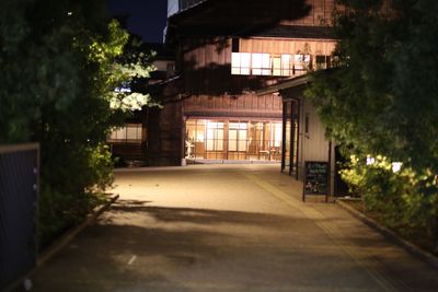 Built structure with trees in background