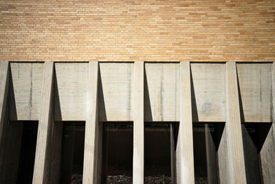 Full frame shot of wooden wall