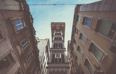 Low angle view of building against sky