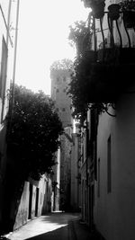 Street amidst buildings in city