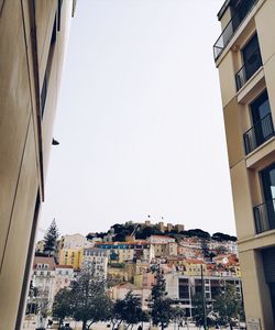 Low angle view of buildings against sky