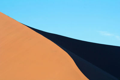 Low angle view of blue sky