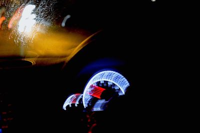 Close-up of woman in water